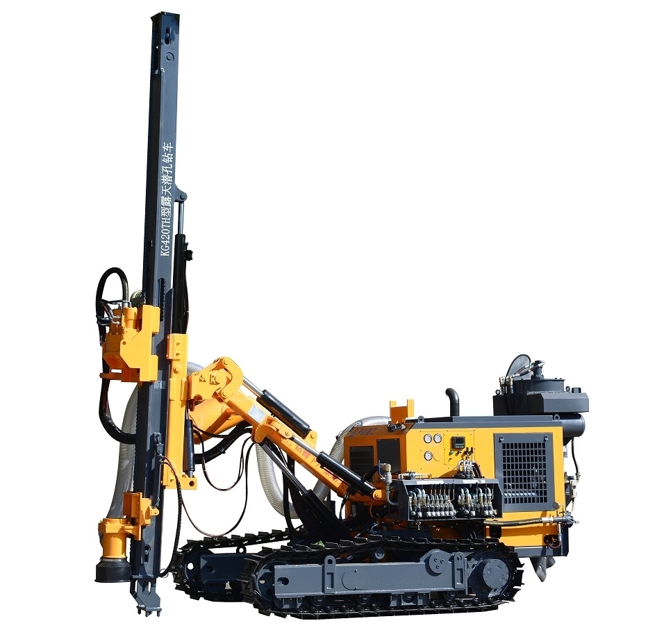 KG420T/KG420TH Down The Hole Drill Rig For Open Use