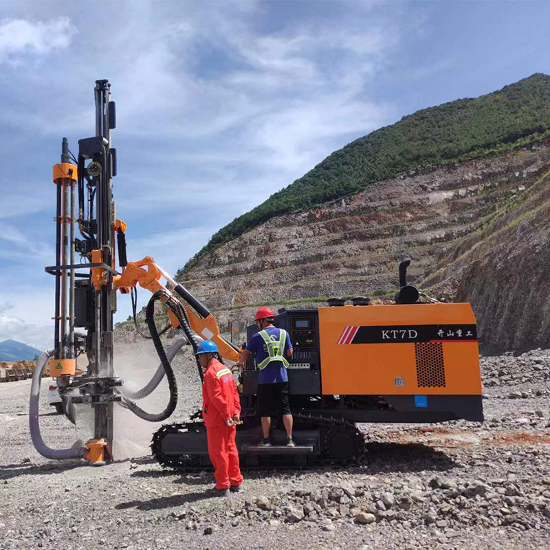 KT7D Integrated Down The Hole Drill Rig For Open Use