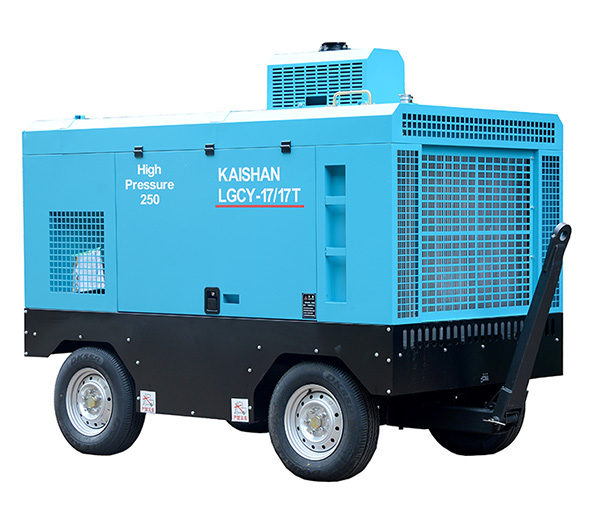 LGCY Mobile Diesel Screw Air Compressor (Single/Two-Stage)