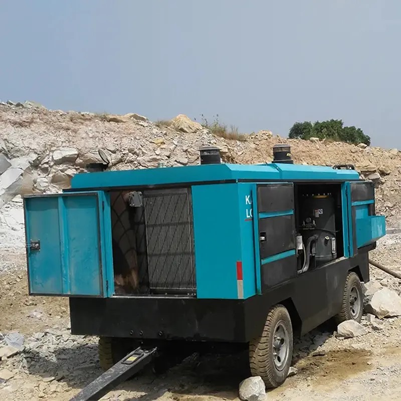 LGCY Mobile Diesel Screw Air Compressor (Single/Two-Stage)