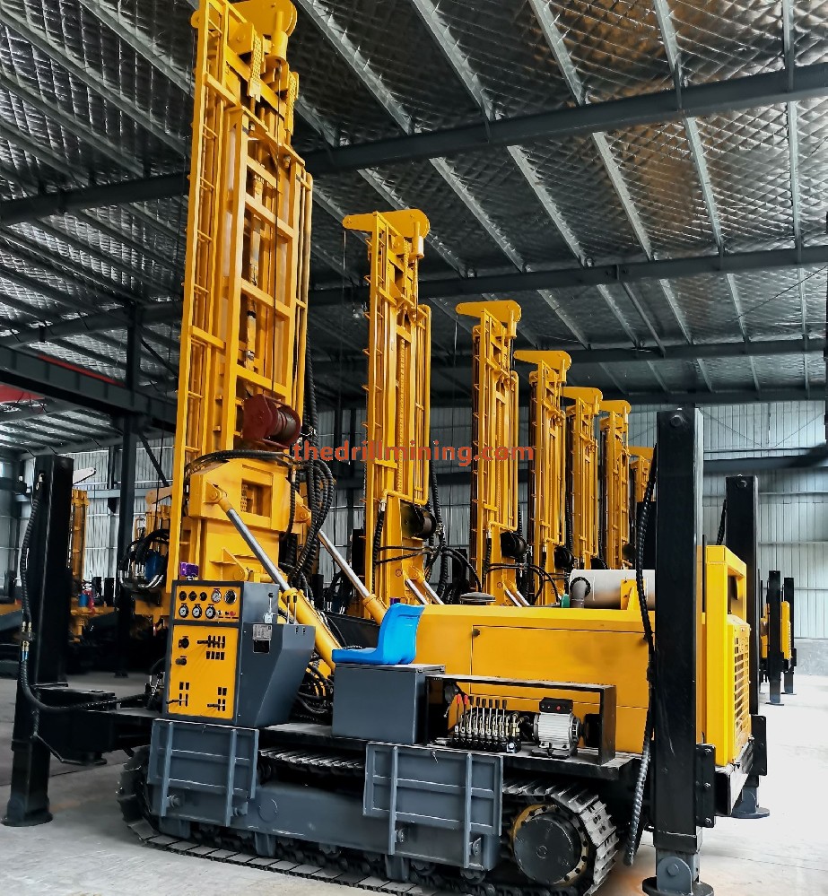 KS600/KS700/KS800 Crawler Ultra-Deep Water Well Rigs | 600-800m Depth