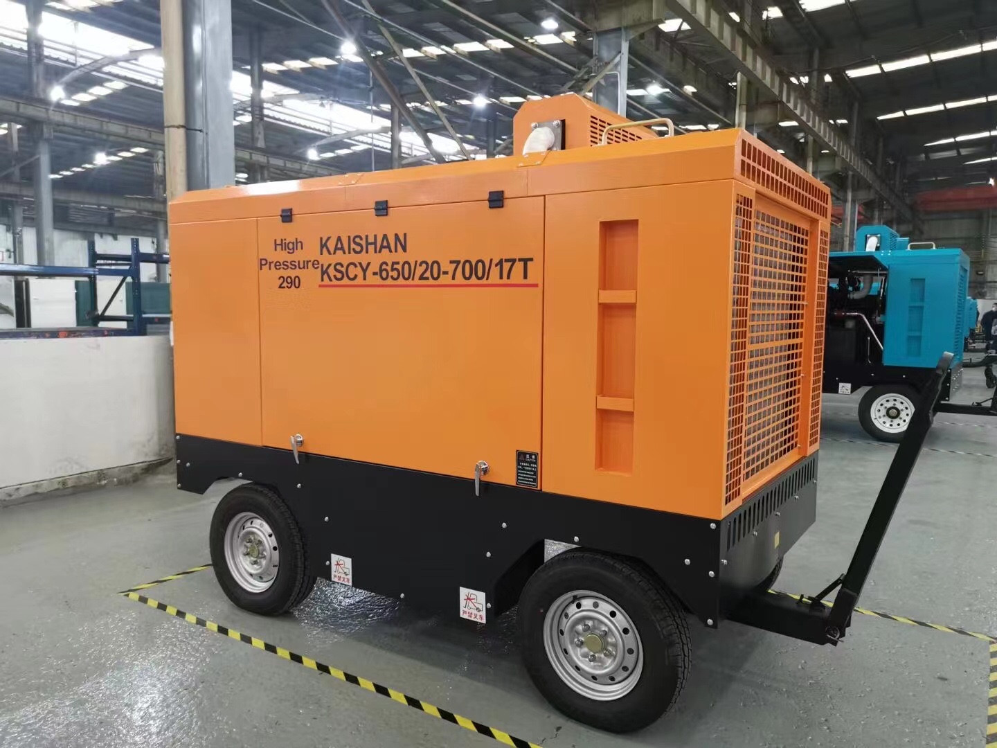 Portable Diesel Air Compressor 185CFM