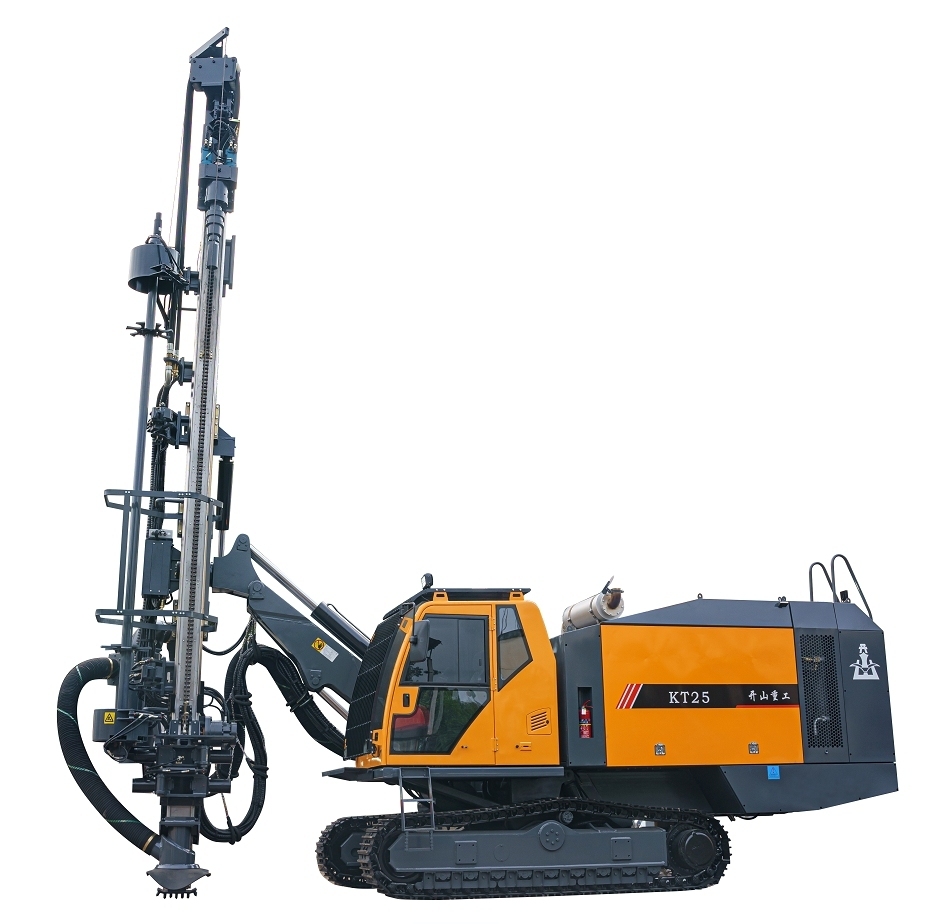 KT25 Integrated DTH Drill Rig for Open Pit Use